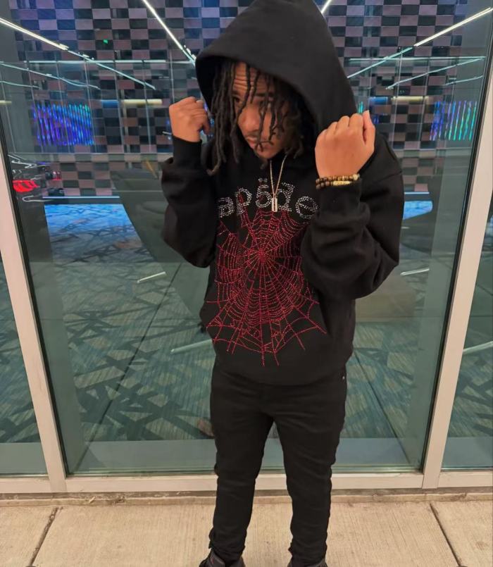 1:1 quality version 27858000 Rhinestone Hoodie