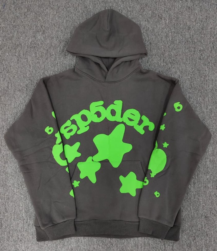 Spider Web Logo Foam Print Hoodie 84 colors 29079913