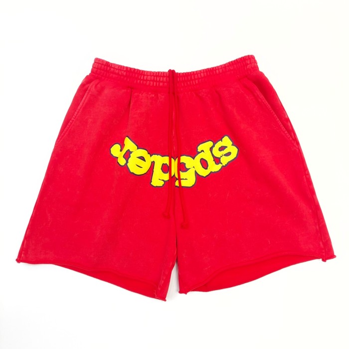 [Big & Tall for weights up to 220 lbs]1:1 quality version 28199460 Yellow Logo Print Shorts