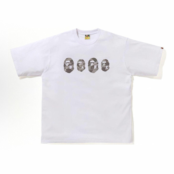 28200991 Year of the Snake Limited Line Ape Head Baby Milo Round Medallion Print tee 49 colors