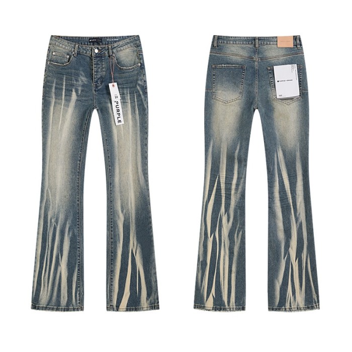 1:1 quality version Long Wavy Vintage Micro Flare Jeans 28884591