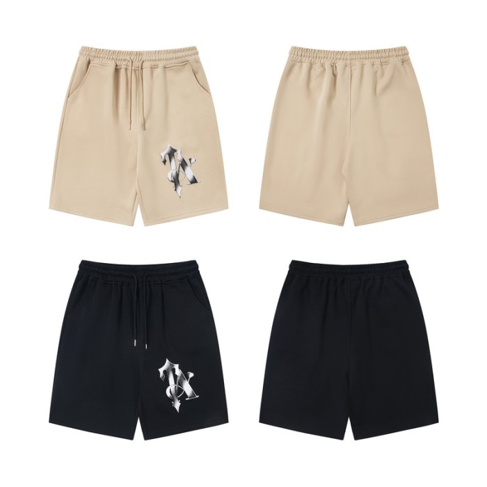 American Trend Niche Foam Letter Heavyweight Tee & Shorts Set 2 colors 29080398