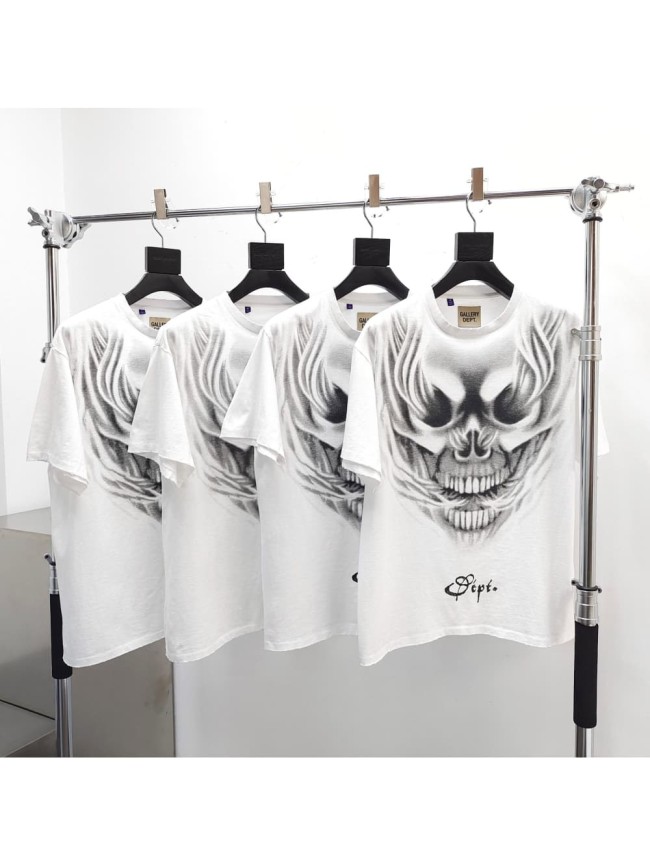 [Big & Tall for weights up to 220 lbs]1:1 quality version Hurricane Face White Print Tee 29033207