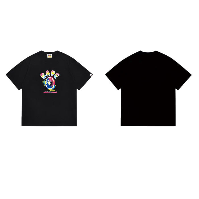 Colorful Graffiti Ape Head Logo T-Shirt 2 colors 29051354