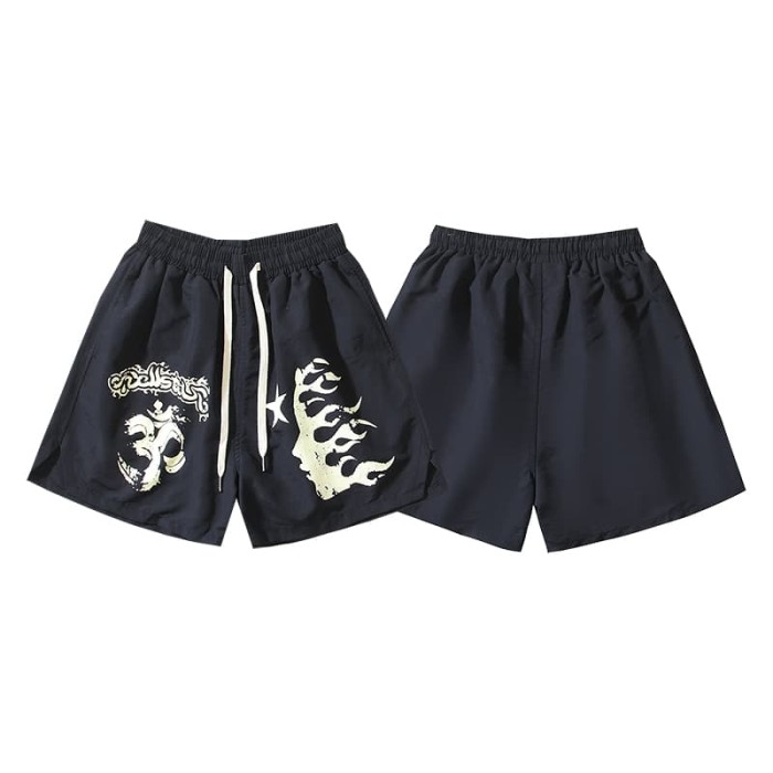 Worn 30 Figure Print Nylon Shorts 29035466