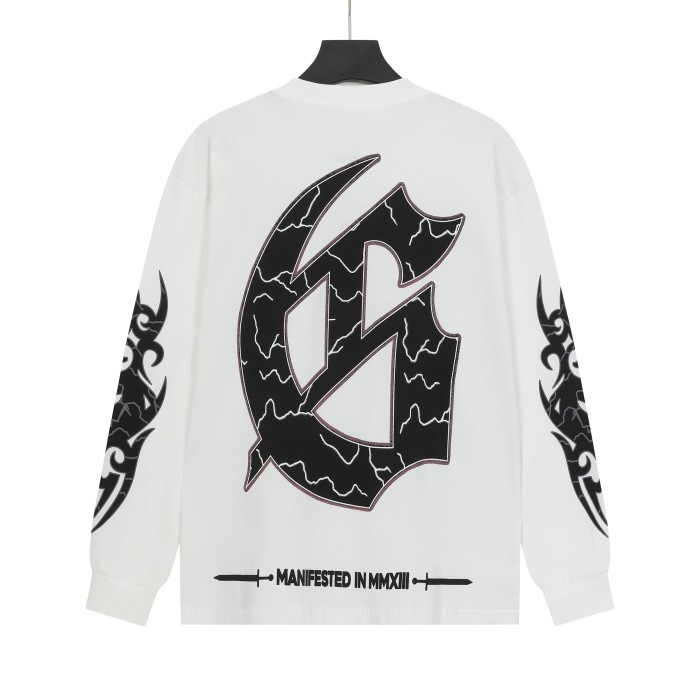 Skeleton City Cycling Print Long Sleeve T-Shirt 2 colors 28690405