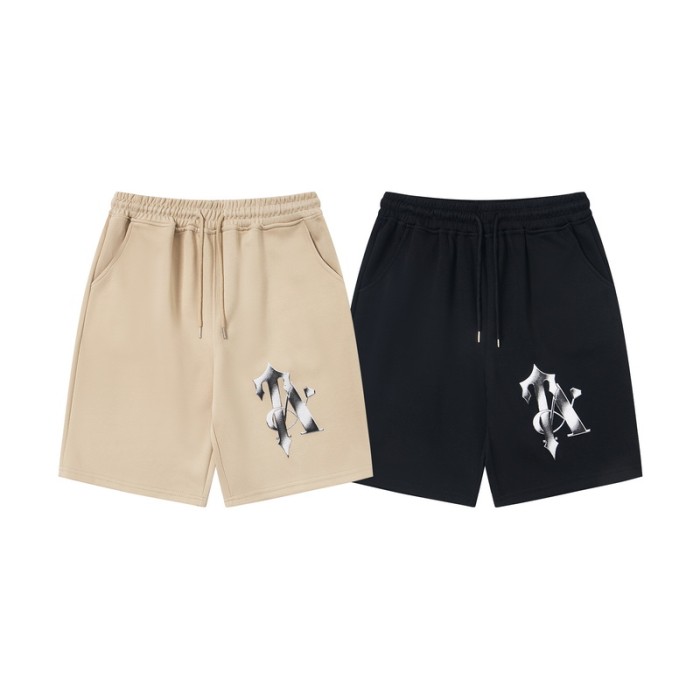 American Trend Niche Foam Letter Heavyweight Tee & Shorts Set 2 colors 29080398