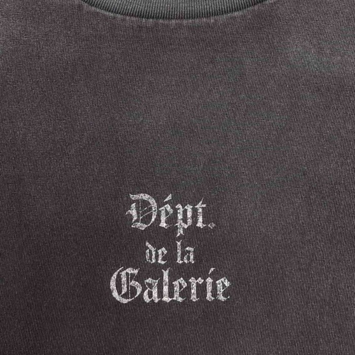 [Big & Tall for weights up to 220 lbs]1:1 quality version Gothic White Letter Print Tee 29045590