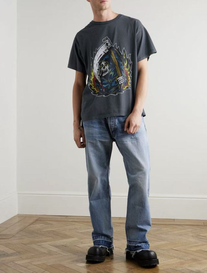 [Big & Tall for weights up to 260 lbs]1:1 quality version Sickle Wizard Print Tee 28632414