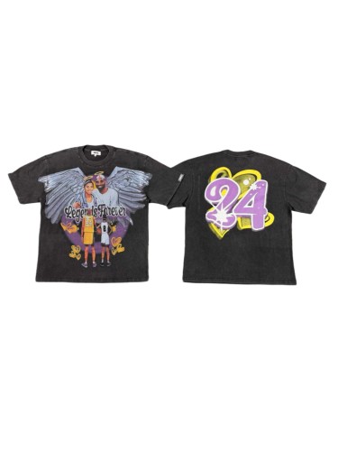 Kobe Legend Forever Rhinestone Print Washed Tee 29053843