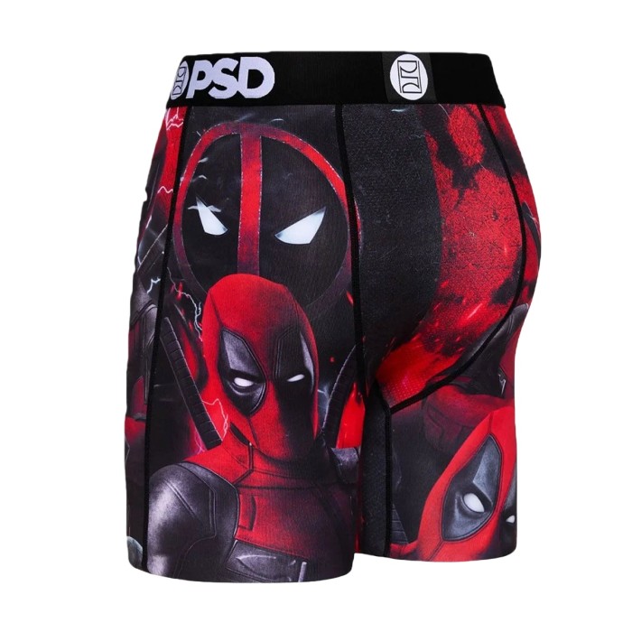 Serious and Handsome Deadpool Print Boxer Briefs 28750755