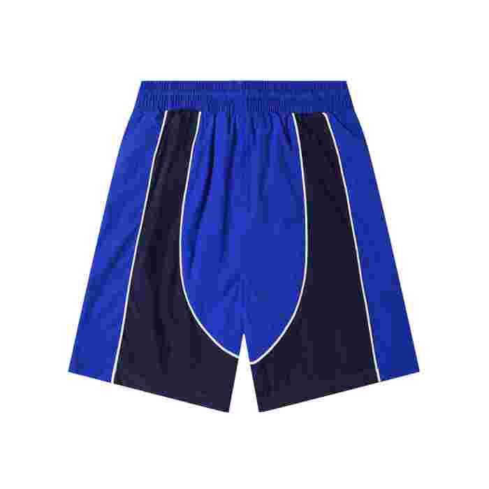 Color Block Logo Loose Casual Quick Dry Drawstring Five-point Shorts 3 colors 29077478