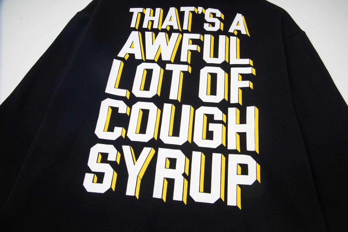 Classic Yellow Logo Print Hoodie 29035413