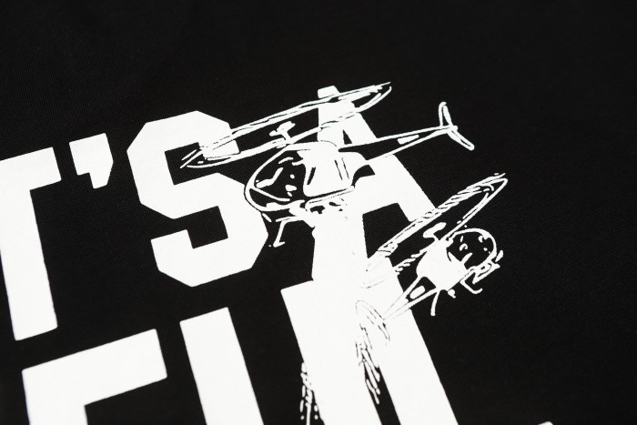 Color-Blocked Grim Reaper War Print Tee 28703159