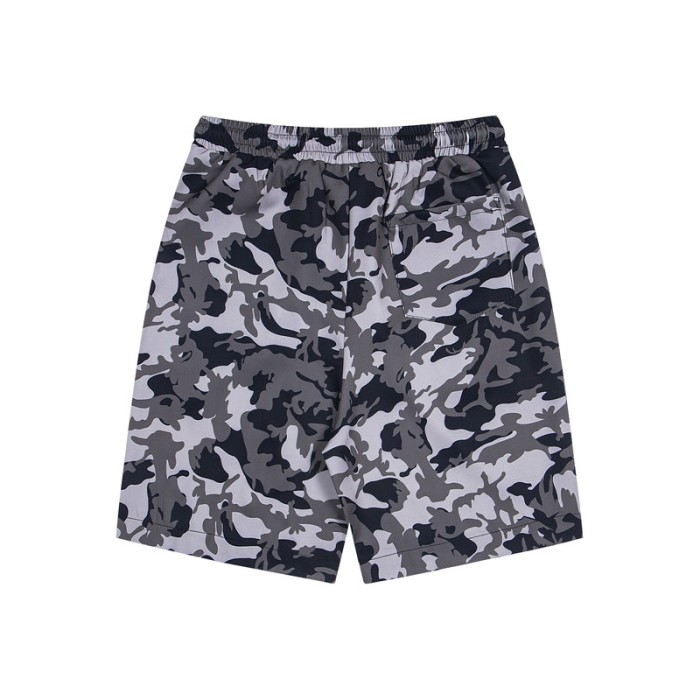 American Street Style Trapstar Camo Print Elastic Waist Shorts 2 colors 29080679