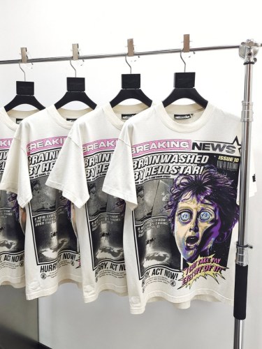 [Big & Tall for weights up to 260 lbs]1:1 quality version Surprise Boys Logo Print Tee