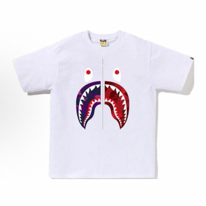 28316666 Baby Milo Colorblock Shark Print tee 24 colors