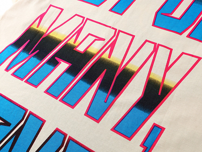 Vintage Miami Yacht City Print T-shirt 29044609