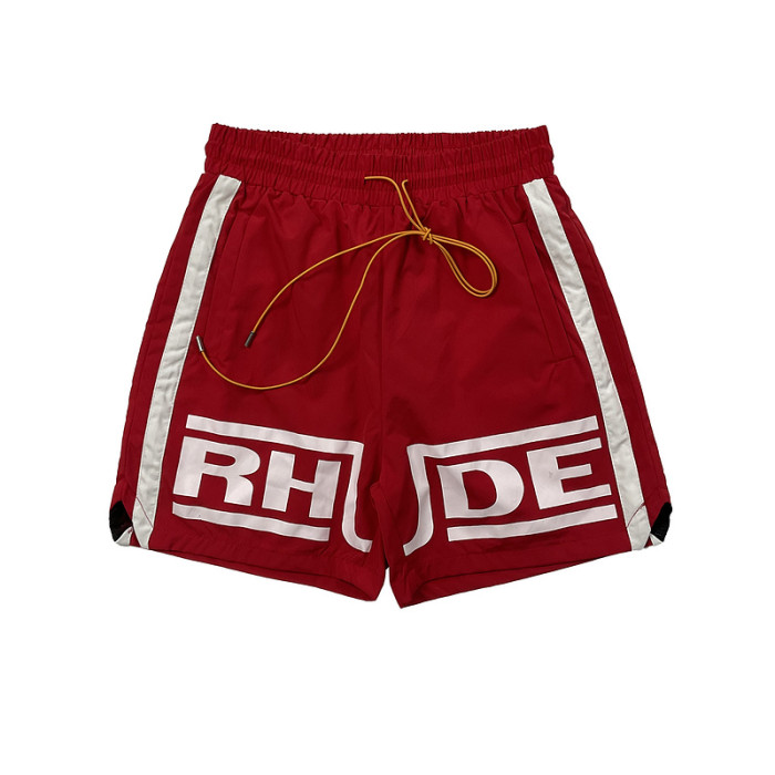 28270600 Personalized Large Letter Print Shorts 4 colors