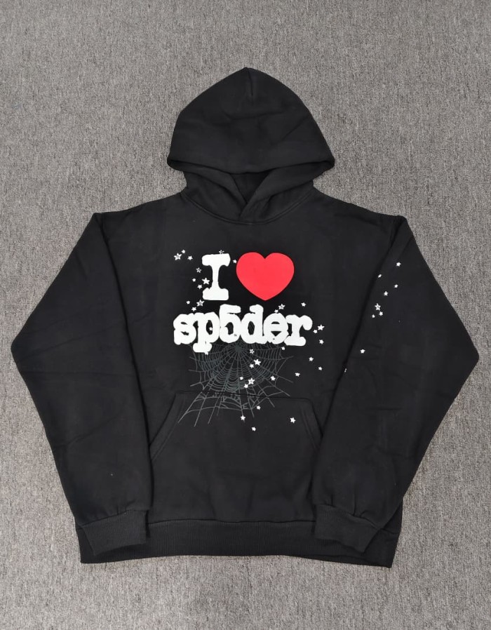 Spider Web Logo Foam Print Hoodie 84 colors 29079913