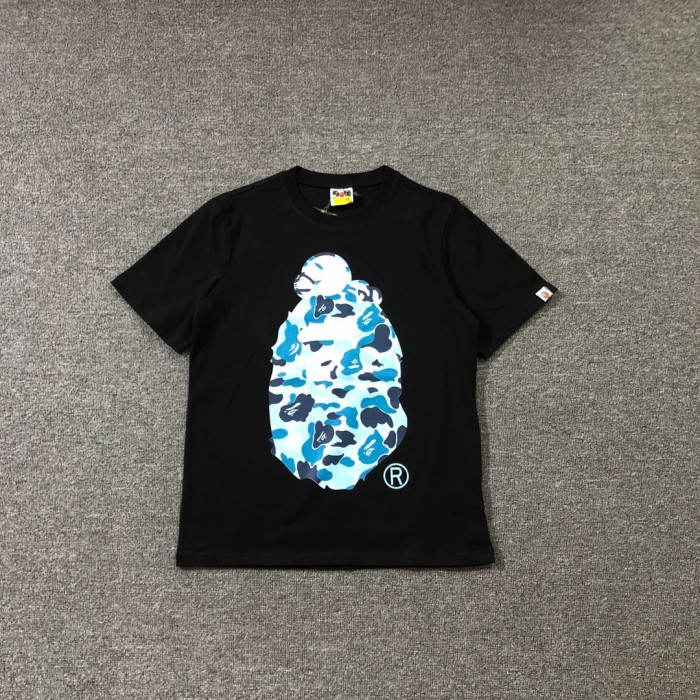 Blue camouflage monkey ape short sleeve 6 colors