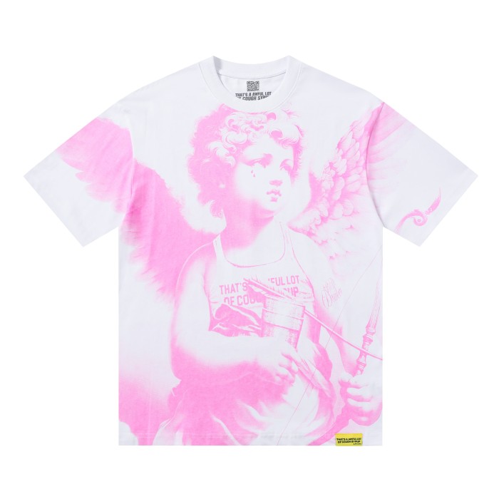 Pink Angel Print Tee 4 colors 28599022