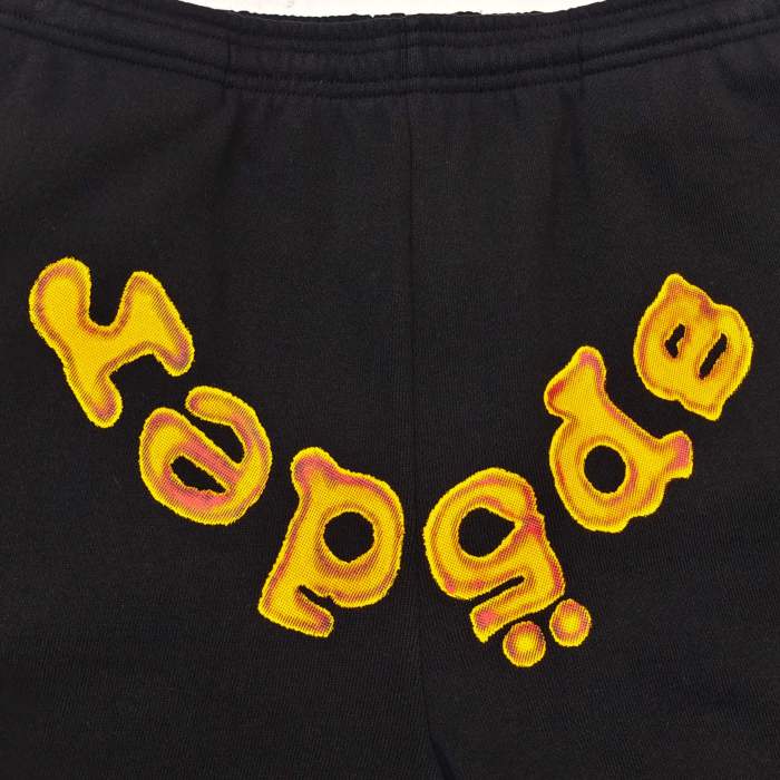 1:1 quality version Pumpkin Alphabet Spider Web Print Hoodie & Pants Set 28631072