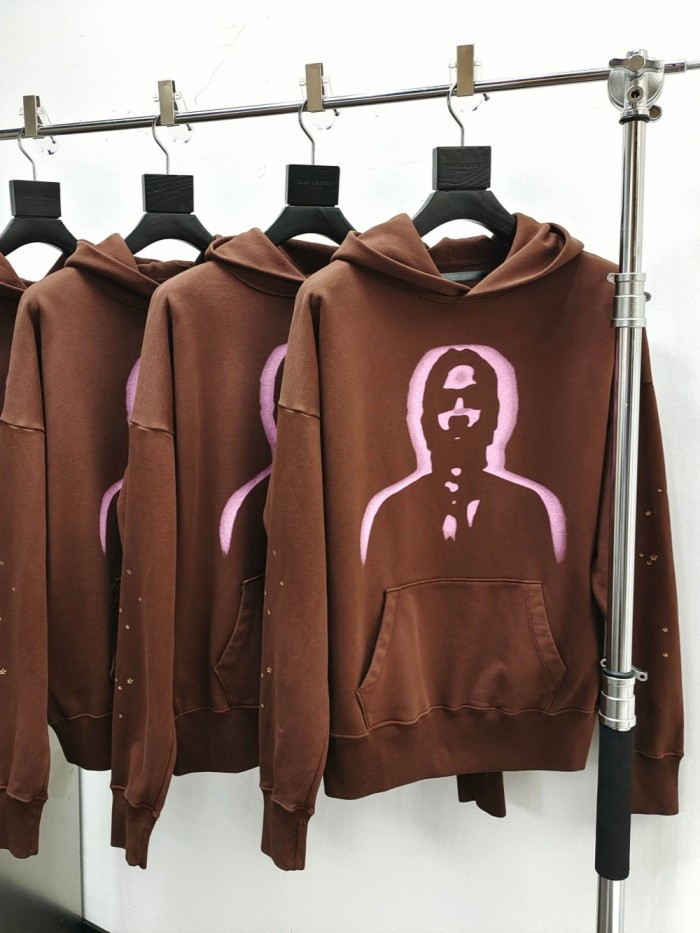 1:1 quality version 27895019 Figure print hoodie