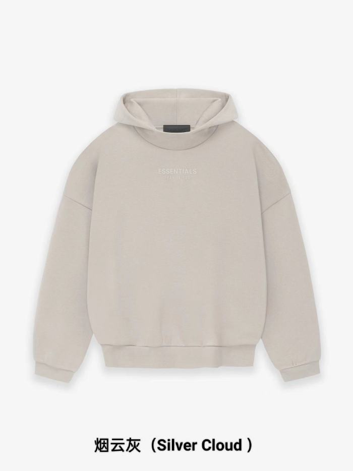 [Big & Tall for weights up to 220 lbs]1:1 quality version Small Alphabet Silicone Crew Neck Sweatshirt 5 colors