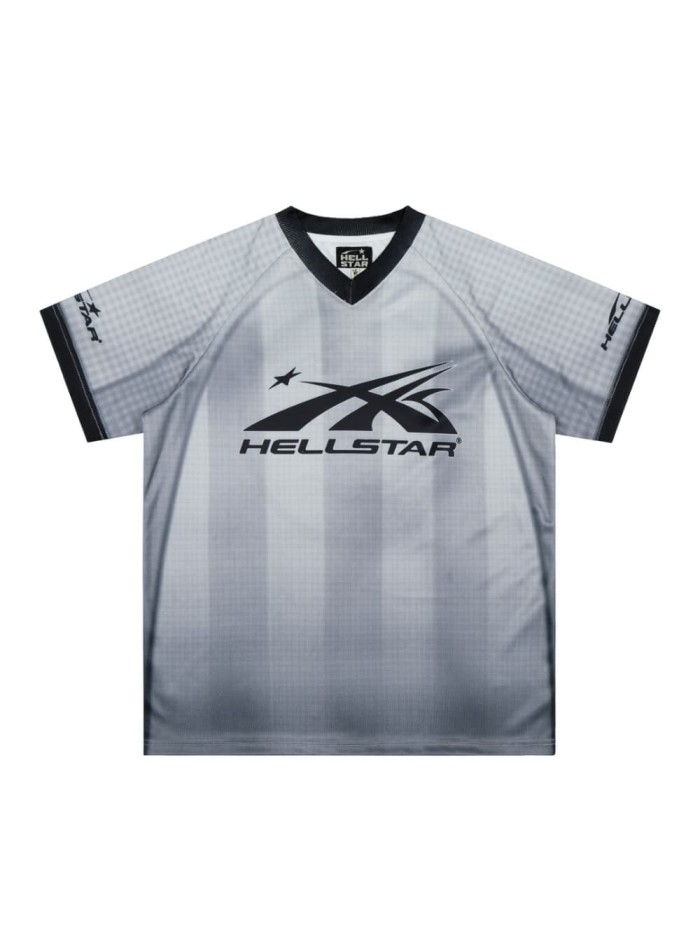 Gray Tone Skull Mesh Jersey Tee 29043144