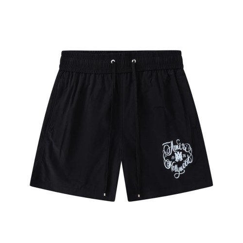 Hollywood Script Border Print Woven Shorts 29052427
