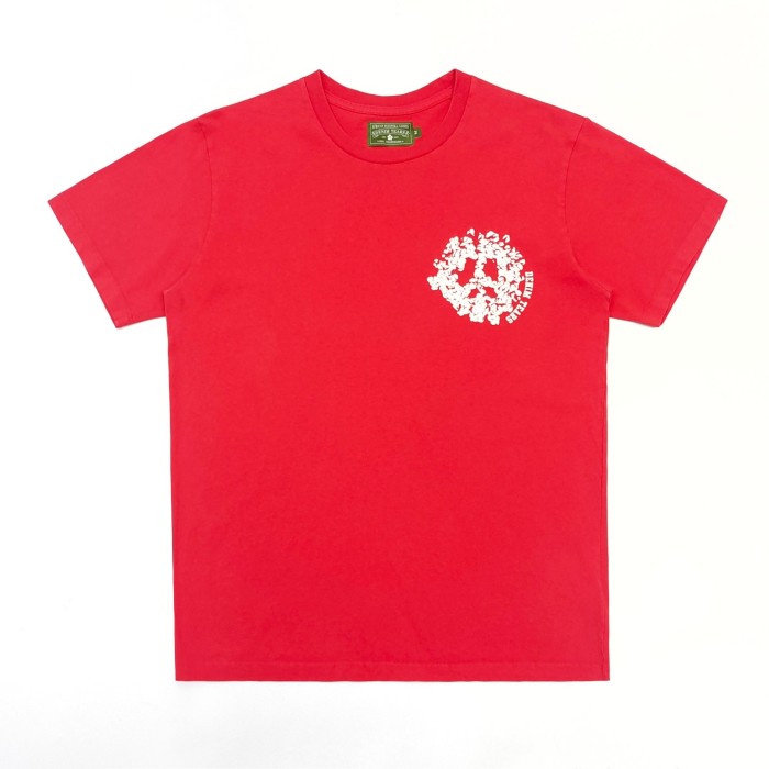 1:1 quality version Chest Kapok Monogrammed Foam Print Tee 2 colors
