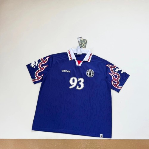 1:1 quality version Co-branded Badge Embroidery Flame Subtle Pattern Jersey 29052481