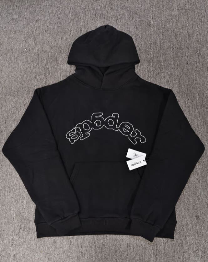 Spider Web Logo Foam Print Hoodie 84 colors 29079913