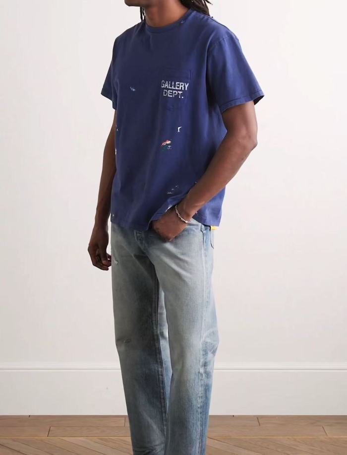 [Big & Tall for weights up to 260 lbs]1:1 quality version 28302926 Hand Painted Pocket Tee 2 colors