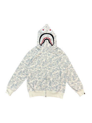 1:1 quality version 28389360 PACK Series Shark Patchwork Zipper Hoodie