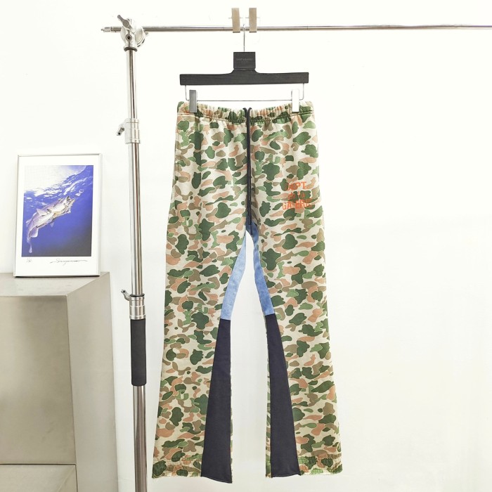 [Big & Tall for weights up to 260 lbs]1:1 quality version Leaf Camouflage Zipper Hoodie & Pants Set 28893167