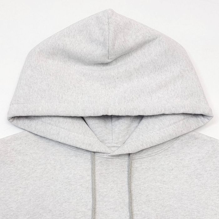 [Big & Tall for weights up to 260 lbs]1:1 quality version Black Letter Hand-Painted Bleached Gray Hoodie 28694091