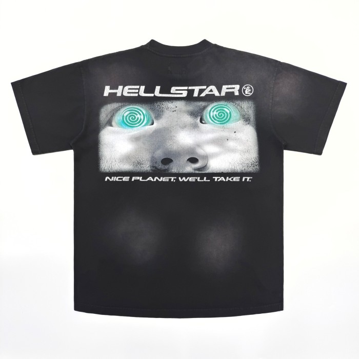 [Big & Tall for weights up to 260 lbs]1:1 quality version UFO Attack Print  Tee with NFC tag