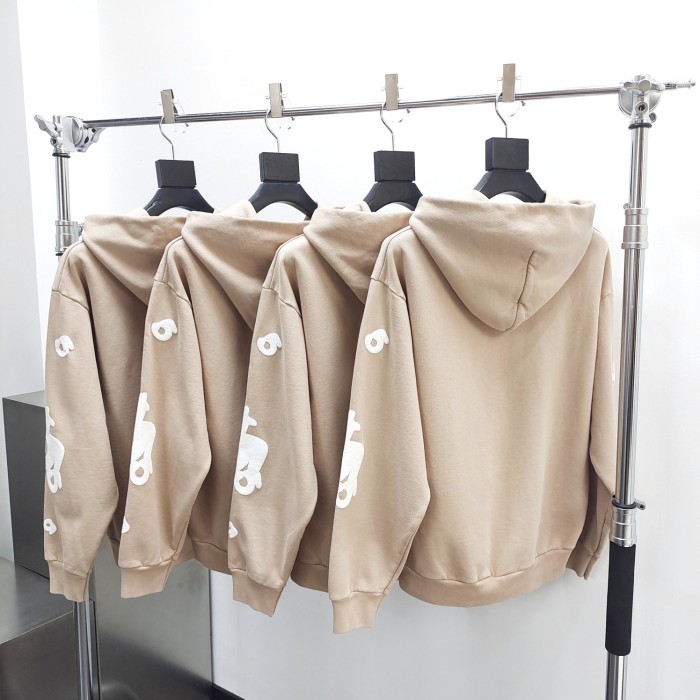 1:1 quality version Thick Version Foam Letter Star Hoodie & Pants Set