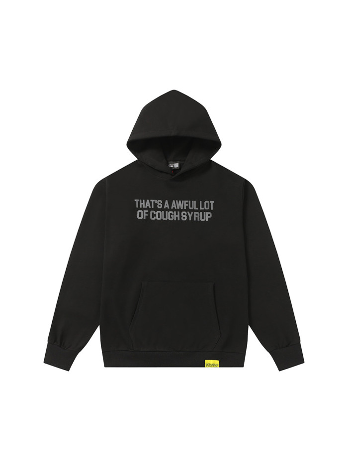 Classic Full-Back Letter Print Hoodie 2 colors 28687283