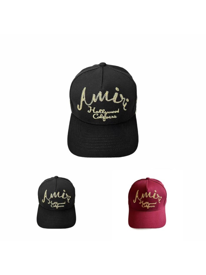28195465 Golden Embroidered Duckbill Cap 2 colors