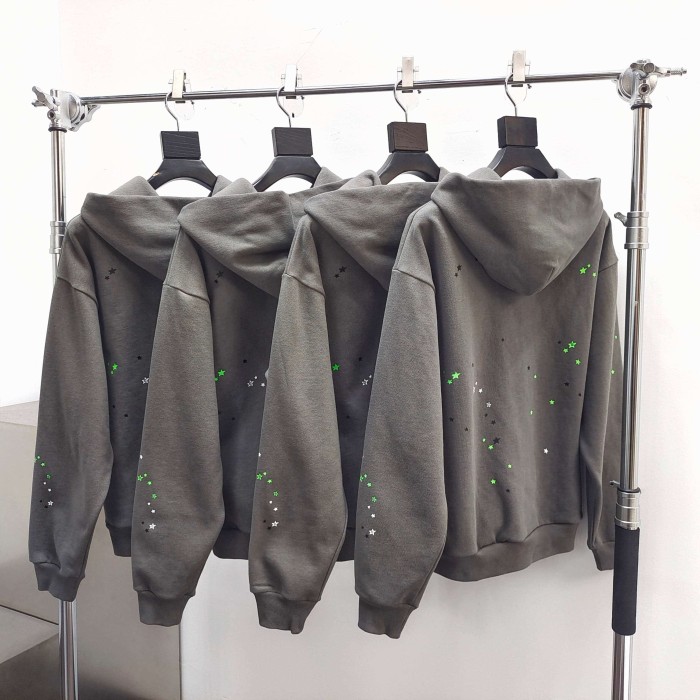 1:1 quality version Green-Letter PK Printed Hoodie & Pants Set 28747518