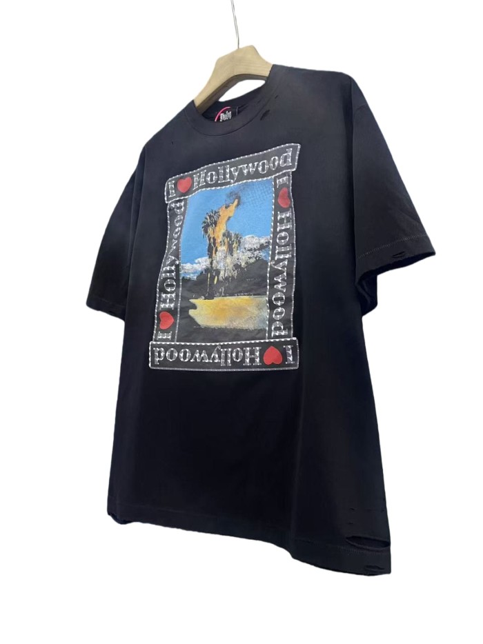 Private Hollywood Print Washed Version Tee 28756302