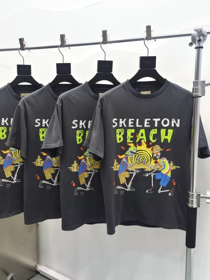 [Big & Tall for weights up to 260 lbs]1:1 quality version Bonfire Beach Print Tee