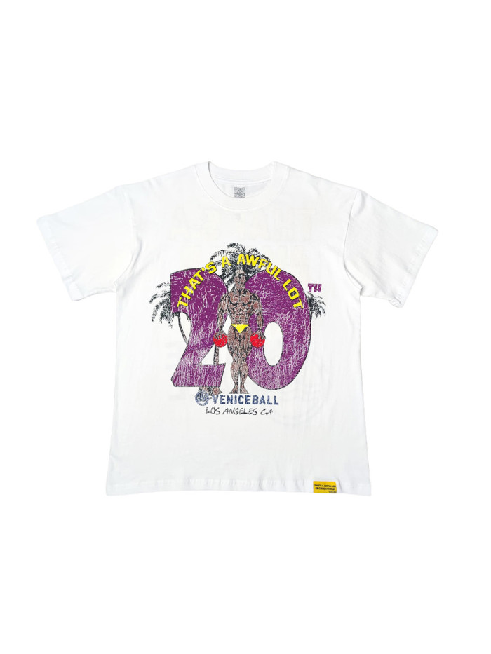 20th Venice Ball Portrait Print Tee 28476790