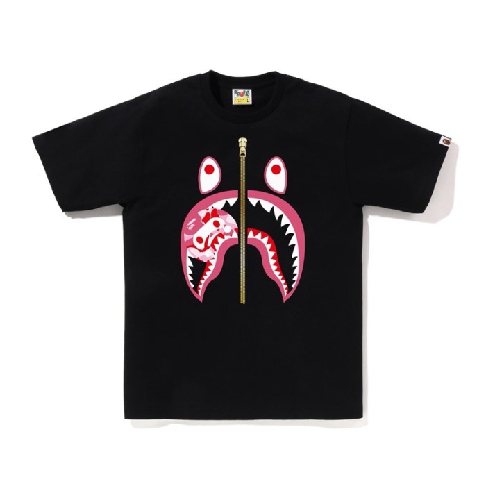 28316666 Baby Milo Colorblock Shark Print tee 24 colors