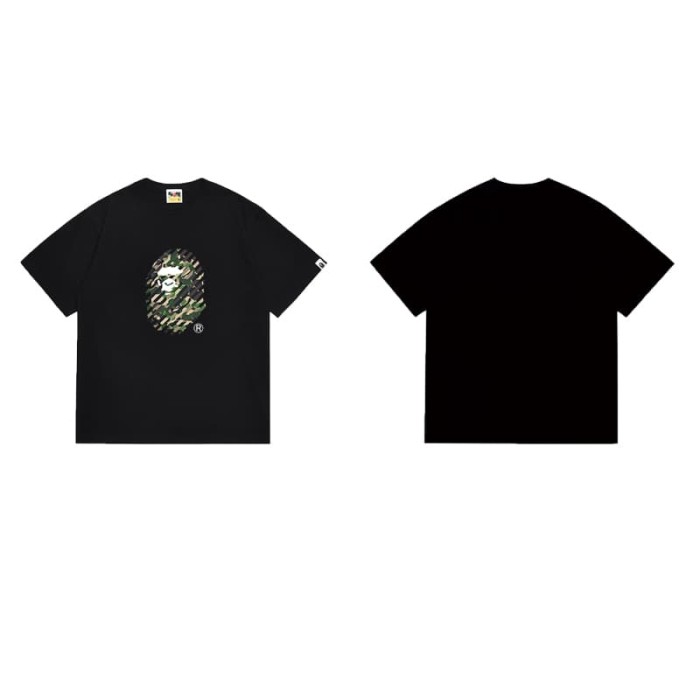 Diagonal Mosaic Ape Man Print T-shirt 2 colors 29062626