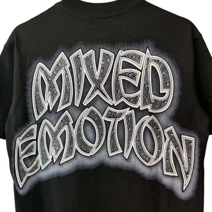 Angel Rhinestone Print T-Shirt - Oversized Streetwear tee 28978762
