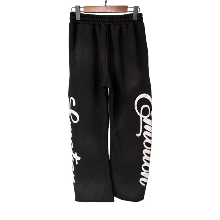 Diamond Letter Print Pants 28635674